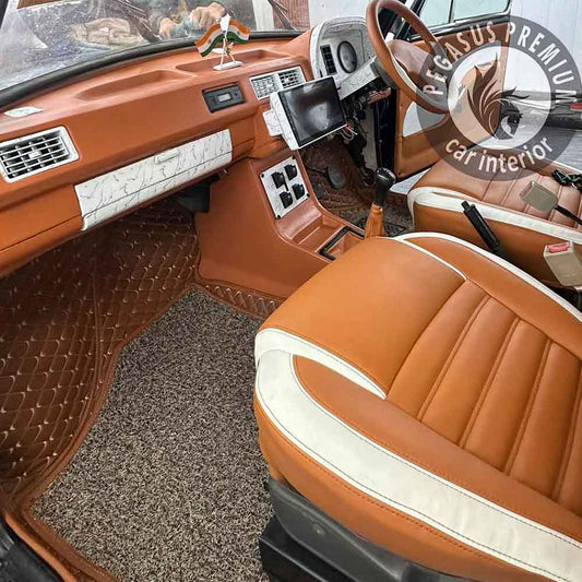 Ambassador Interior Modification in Tan & White  - Pegasus Premium