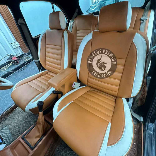 Ambassador Interior Modification in Tan & White  - Pegasus Premium