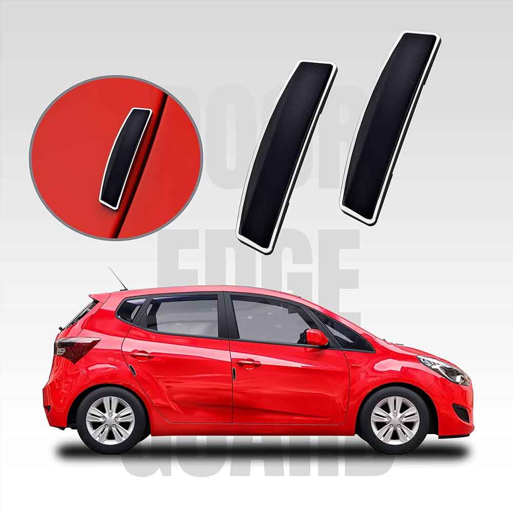 Car Door Guard Edge Protector White 4 Pcs. Universal for All Cars