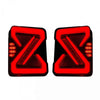 Infinity Design Modified Tail Lights for Mahindra Thar 2020 Onwards - Solid