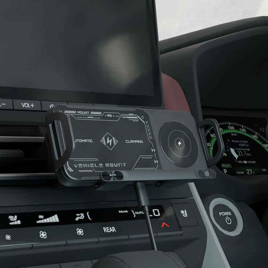 Crystal Watt 2.0 - Wireless Charger & Mobile Holder