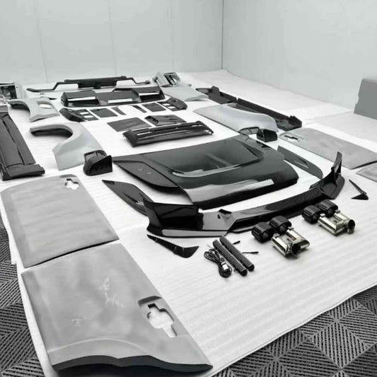 Defender Mansory Facelift Body kit Original Dry Carbon Material