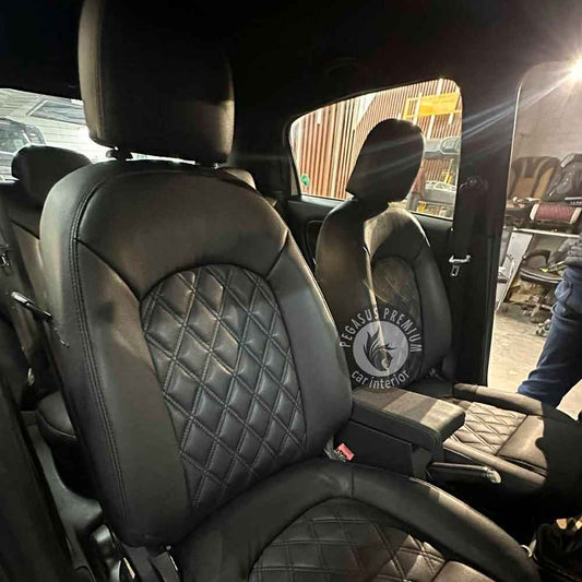 Fiat Punto Interior Modification in Black - Pegasus Premium