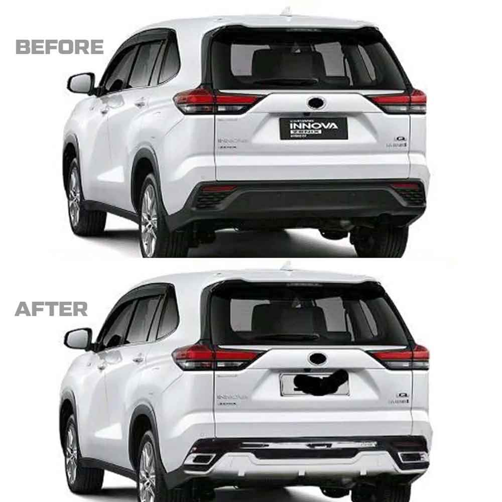 Front,Rear Alphard Bumper Body Kit for Toyota Innova 2023