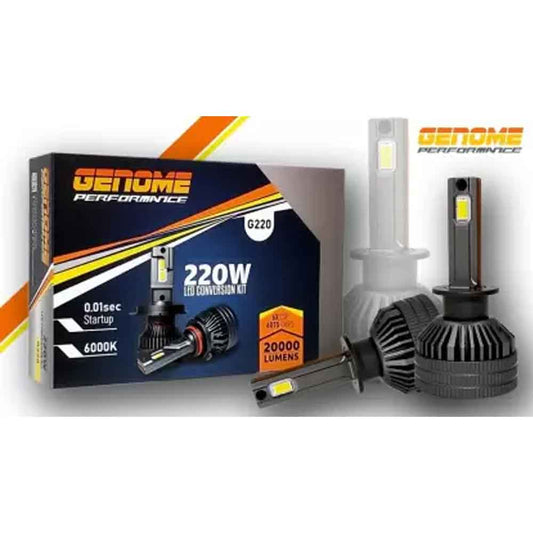 Genome LED Light 220w For Car Universal Fitting For All Cars