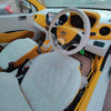 Hyundai Grand i10 NIOS Interior Modification in White & Yellow - Pegasus Premium