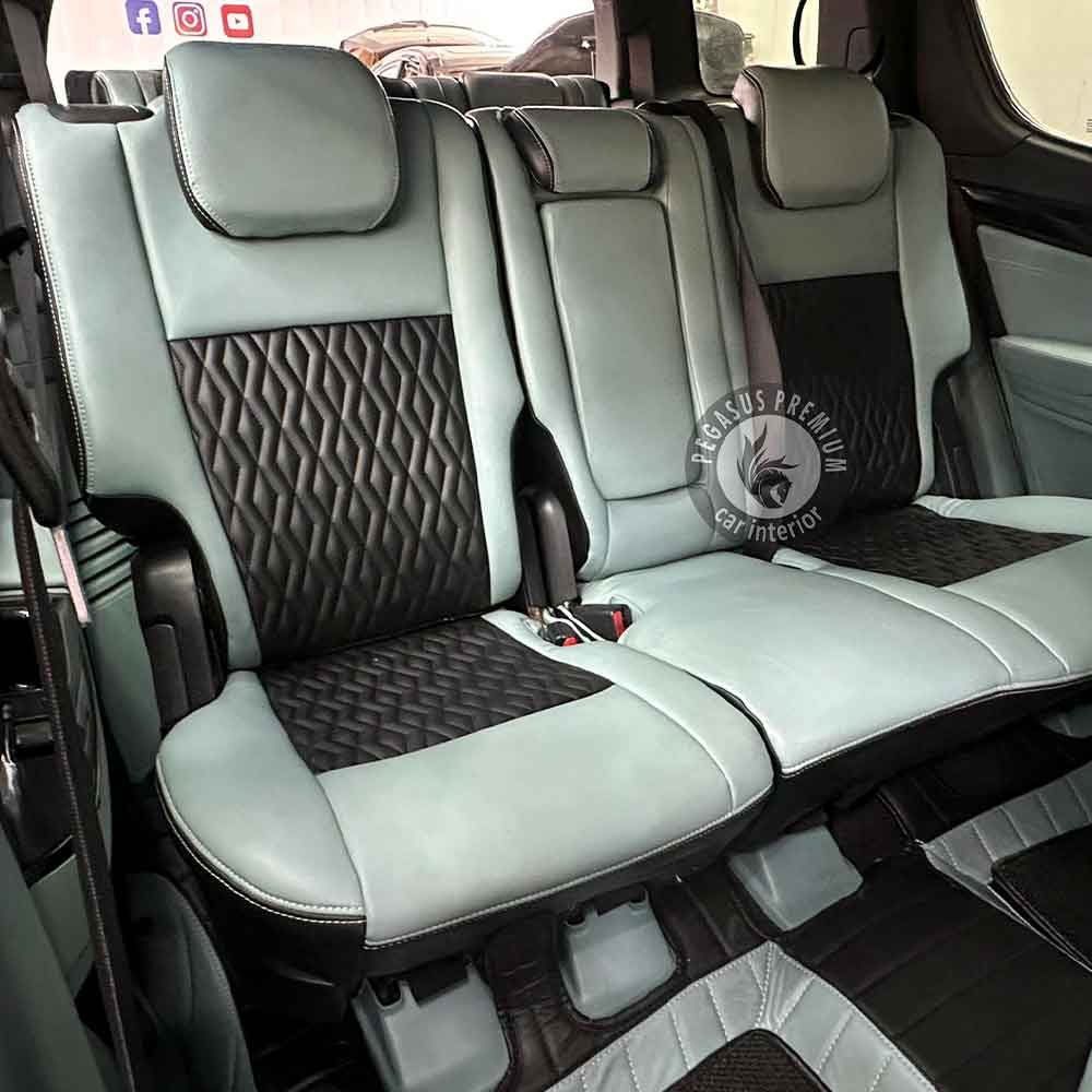 Isuzu Interior Modification in Blue & Black - Pegasus Premium