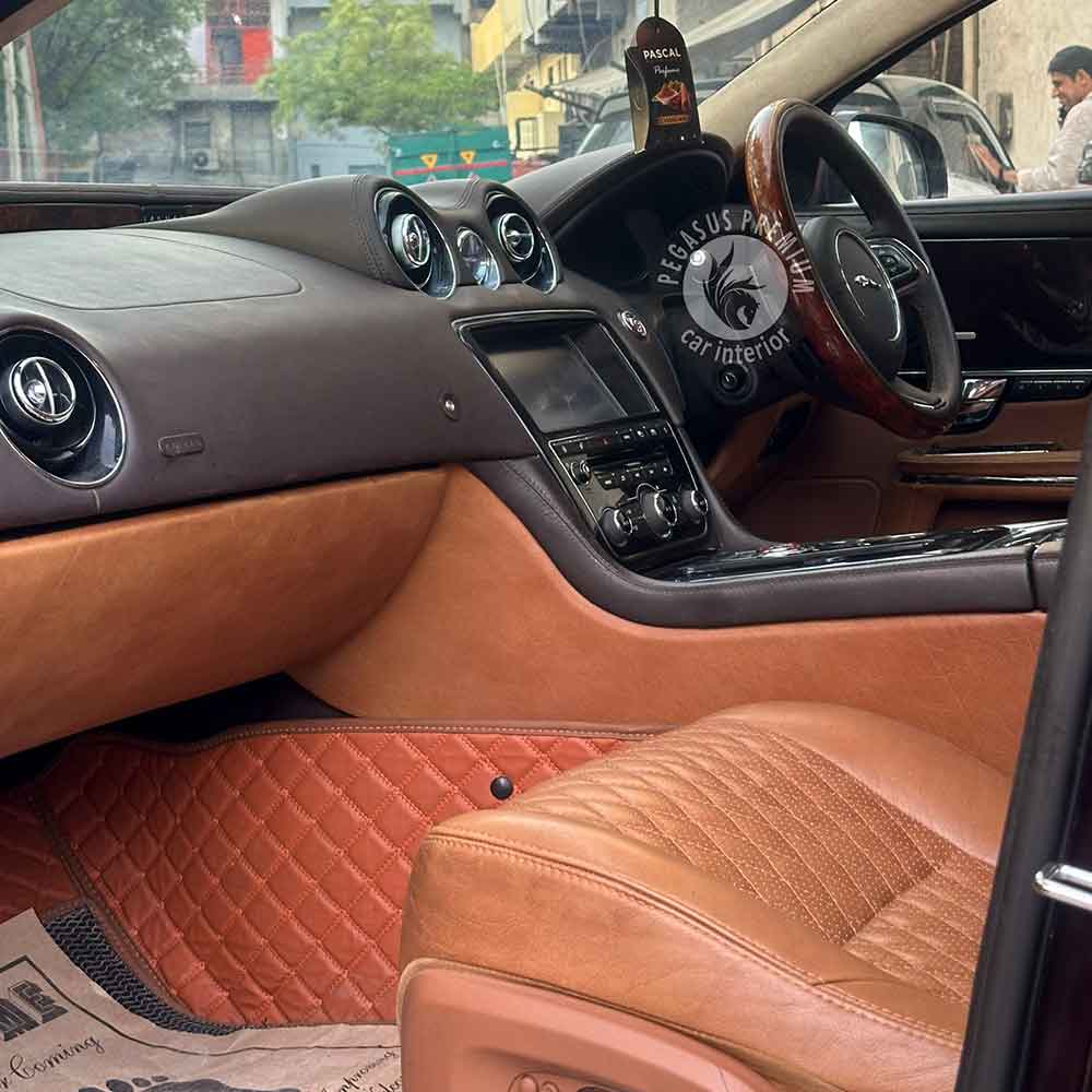 Jaguar Interior Modification in Tan - Pegasus Premium