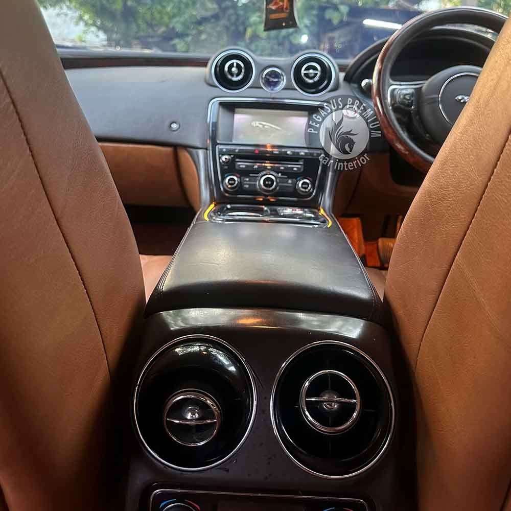 Jaguar Interior Modification in Tan - Pegasus Premium