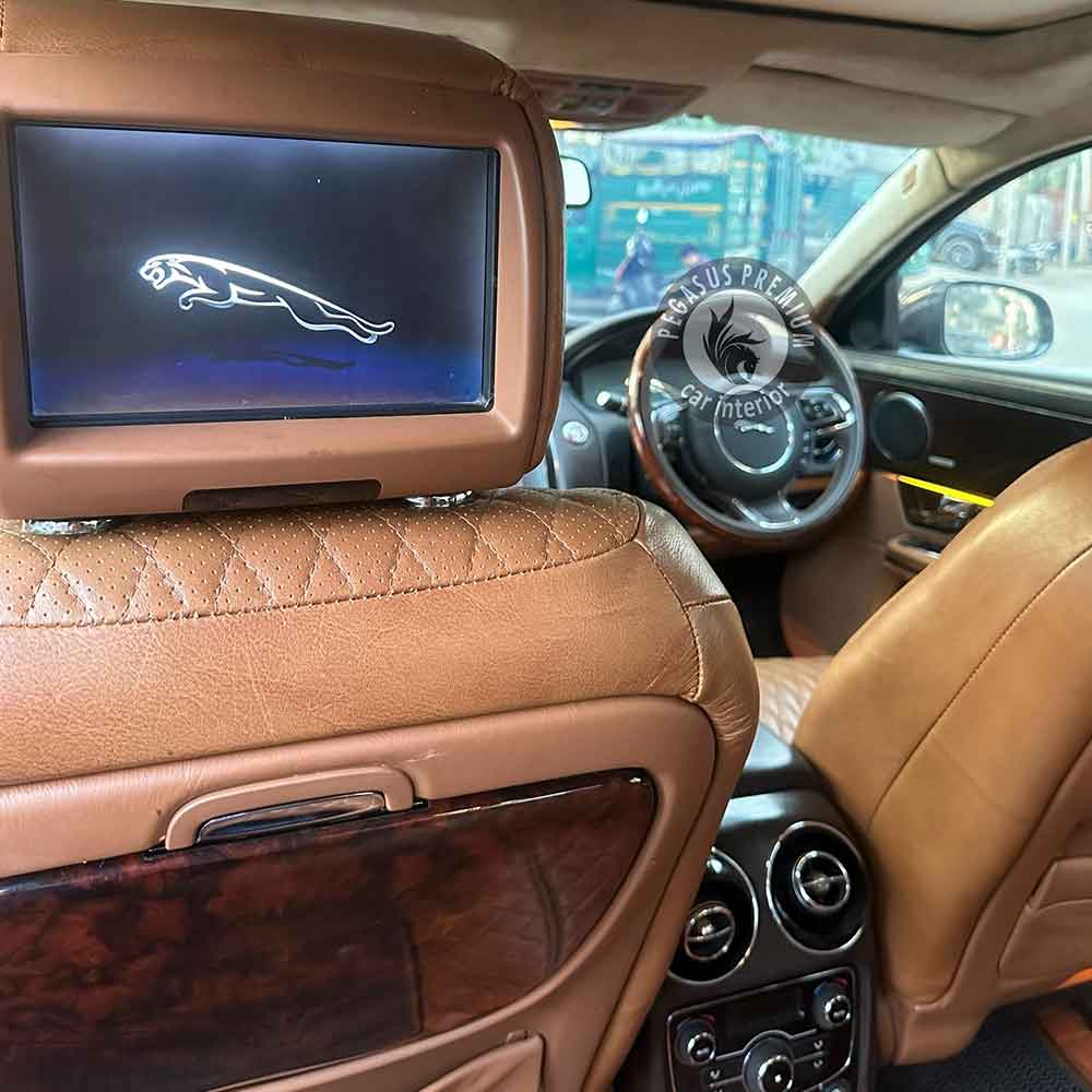 Jaguar Interior Modification in Tan - Pegasus Premium