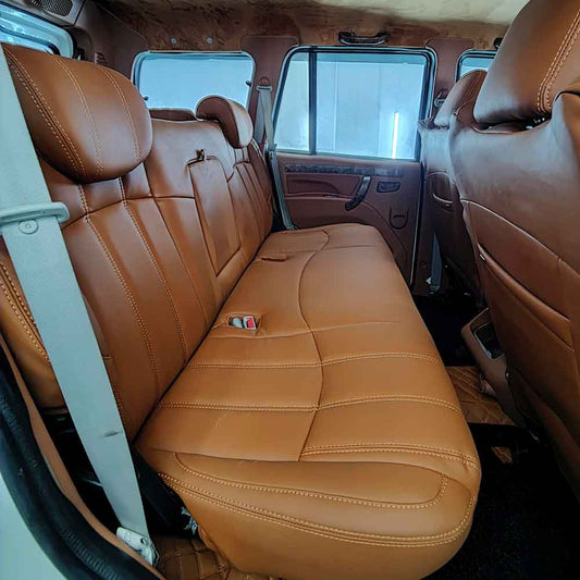 Mahindra Scorpio Interior Modification in Tan - Pegasus Premium