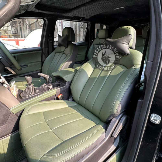 Mahindra Scorpio N Interior Modification in Green - Pegasus Premium