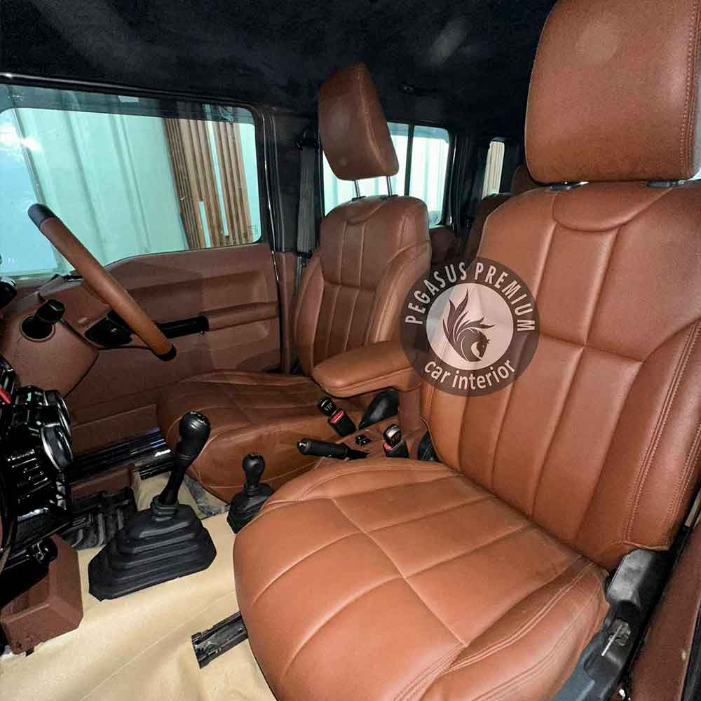 Maruti Suzuki Jimny Interior Modification in Brown - Pegasus Premium