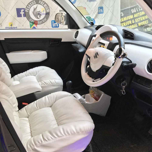 Maruti Suzuki S-Presso Interior Modification in White - Pegasus Premium