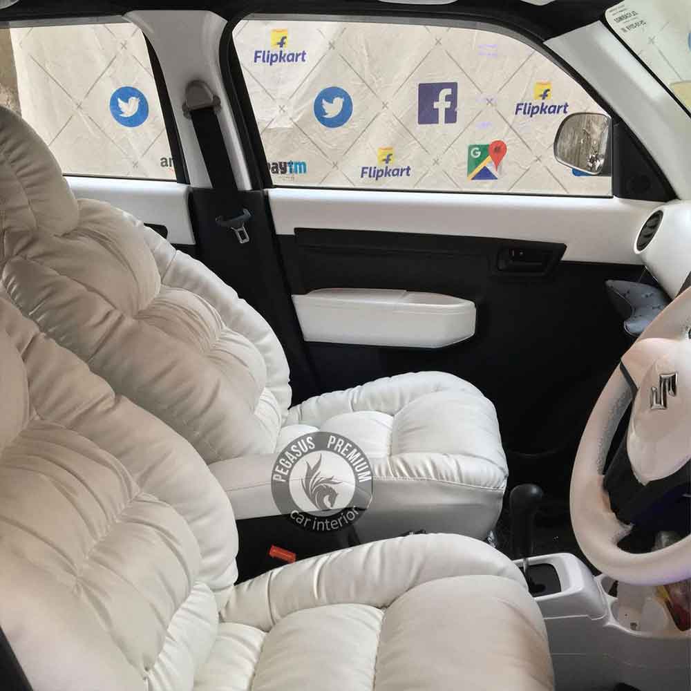Maruti Suzuki S-Presso Interior Modification in White - Pegasus Premium