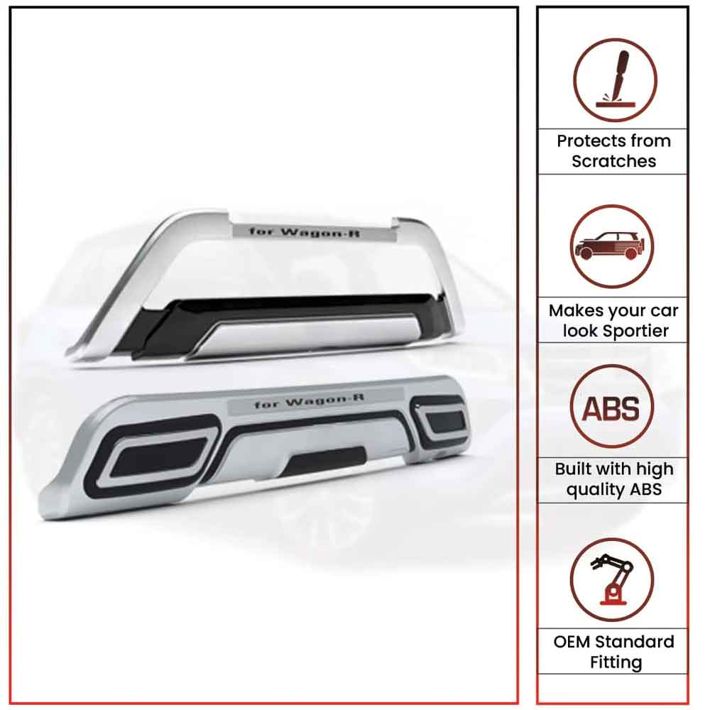 Maruti Suzuki Wagon R 2019 - Front and Rear Bumper Protection
