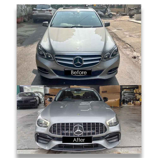 Mercedes Benz E class 2012-15 (W212) upgrade to 2023-24 E63 AMG kit (W213)