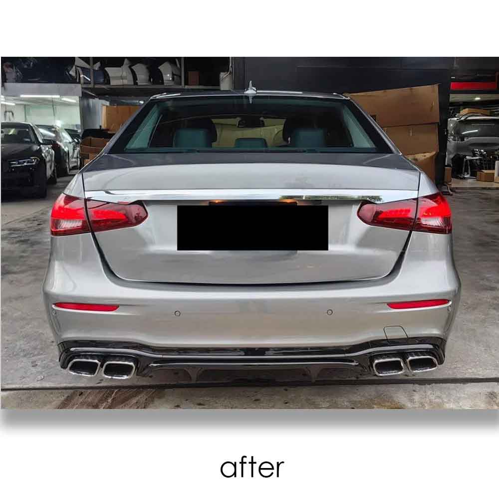 Mercedes Benz E class 2012-15 (W212) upgrade to 2023-24 E63 AMG kit (W213)