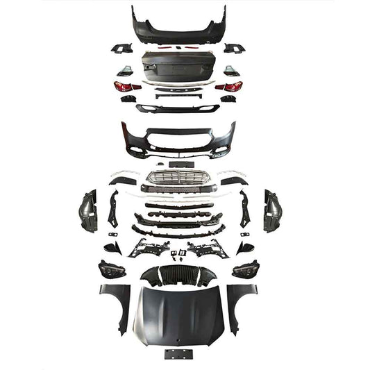 Mercedes Benz E class 2012-15 (W212) upgrade to 2023-24 E63 AMG kit (W213)