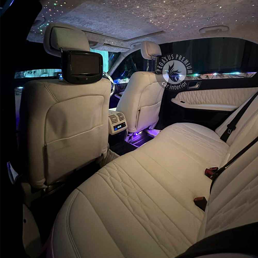 Mercedes Interior Modification in White - Pegasus Premium