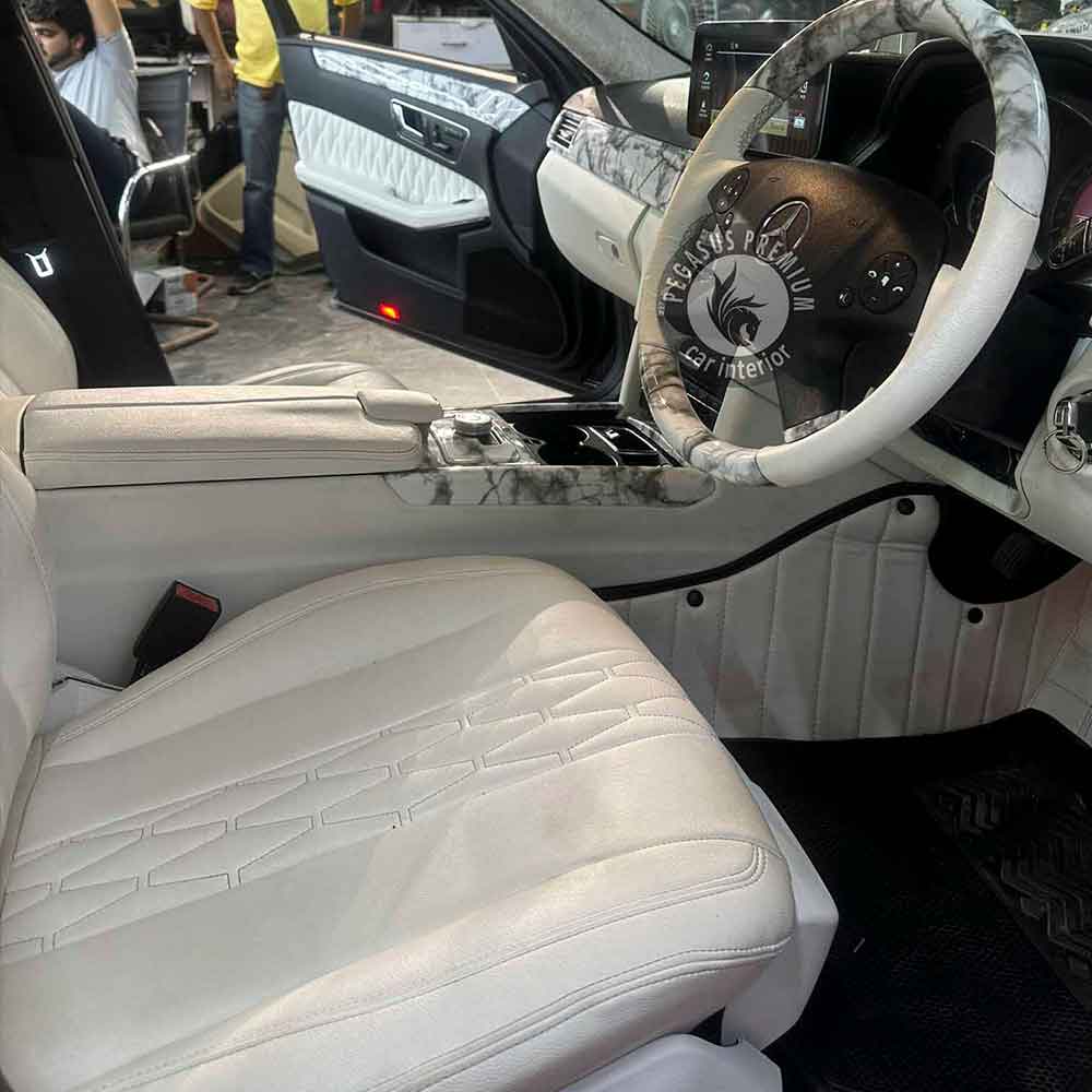 Mercedes Interior Modification in White - Pegasus Premium