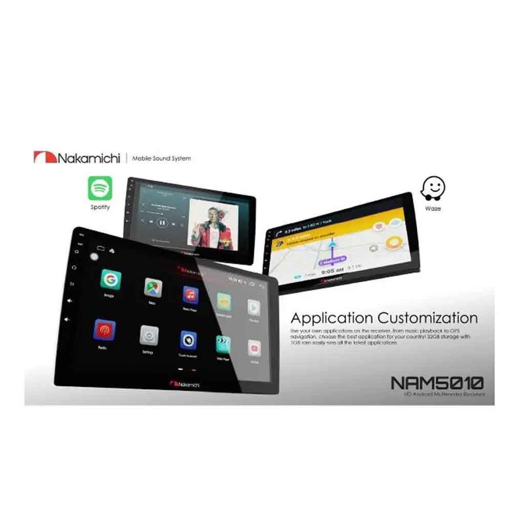 Nakamichi NAM5010 Car Android Stereo For Car Universal Fitting