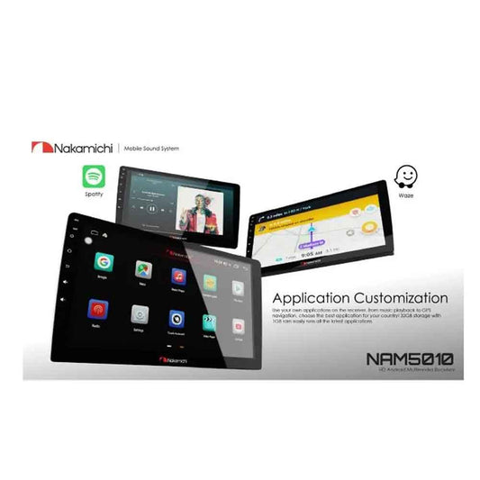 Nakamichi NAM5010 Car Android Stereo For Car Universal Fitting
