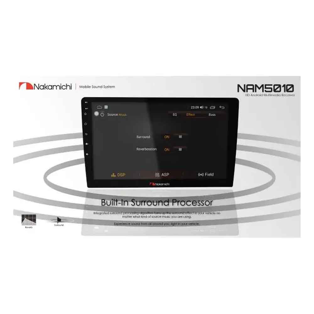 Nakamichi NAM5010 Car Android Stereo For Car Universal Fitting