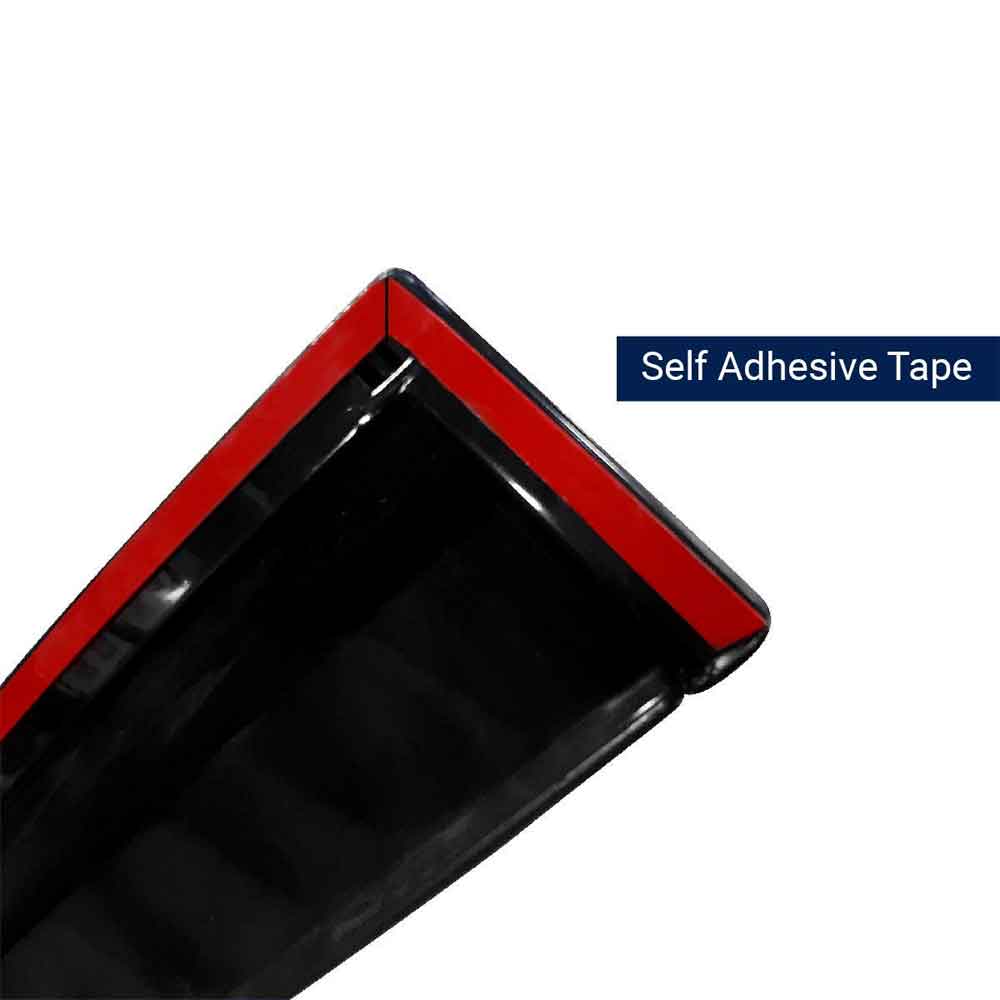 Car Window Door Visor & Rain Visor 4 Pcs. For 7 Seater