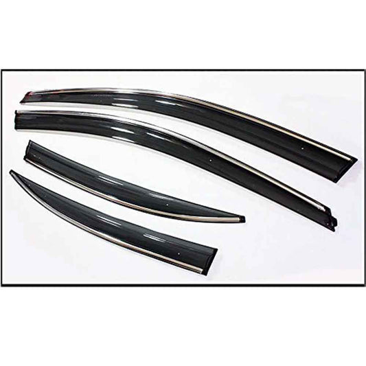 Car Window Door Visor & Rain Visor 4 Pcs. For 5 Seater