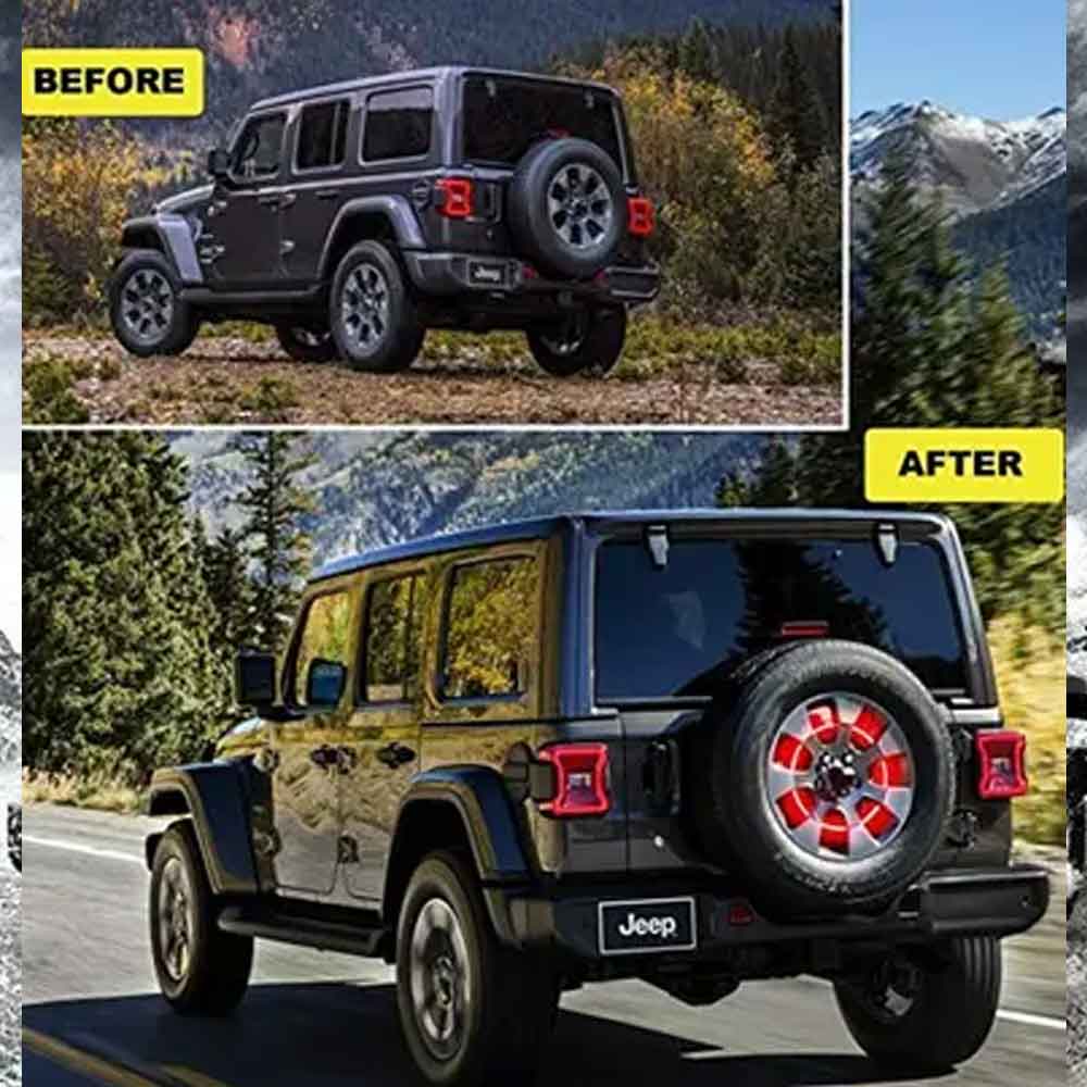 Stepney Brake Lights (Round)