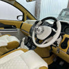 Tata Hexa Interior Modification in White & Yellow - Pegasus Premium
