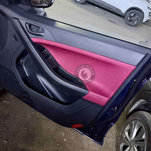 Tata Nexon Interior Modification in Cherry & Black - Pegasus Premium