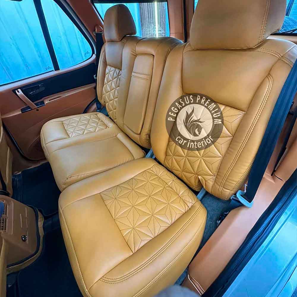 Tata Safari Storme Interior Modification in Tan - Pegasus Premium