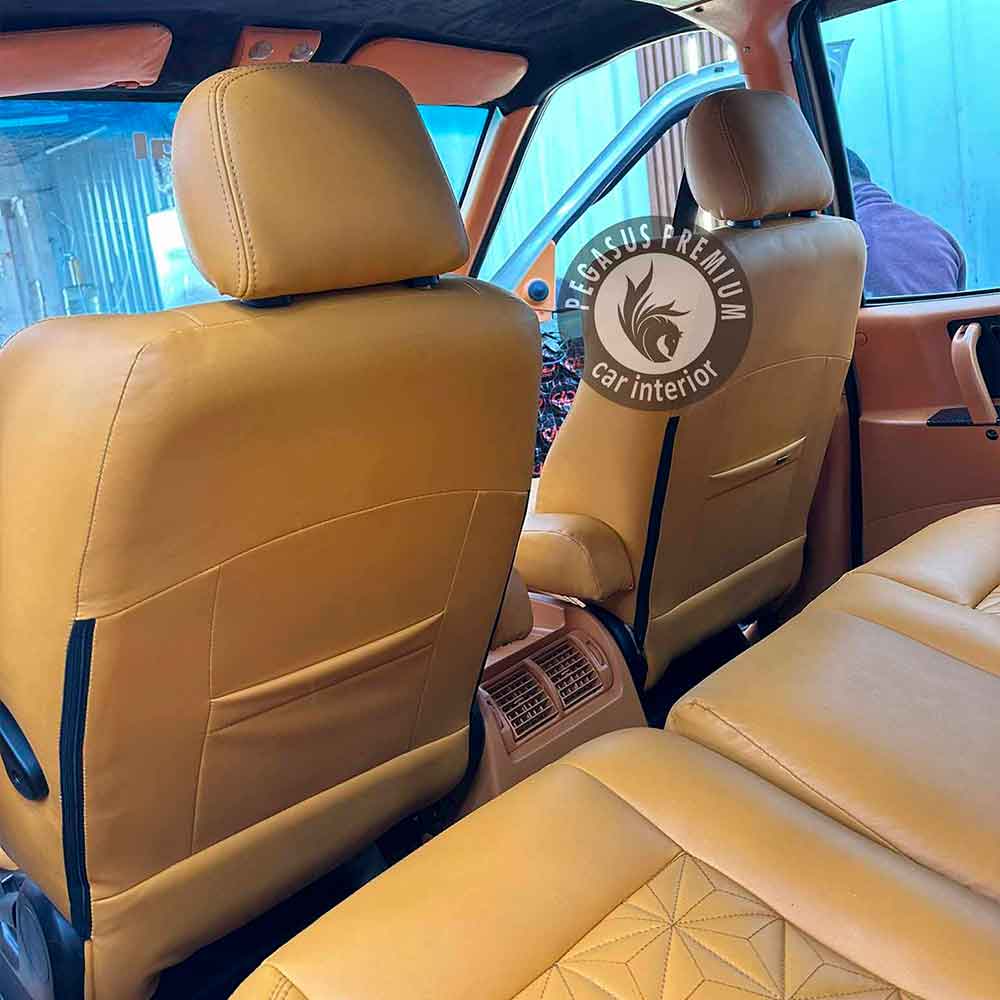 Tata Safari Storme Interior Modification in Tan - Pegasus Premium