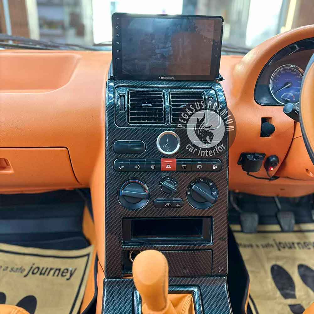 Tata Safari Storme Interior Modification in Tan - Pegasus Premium