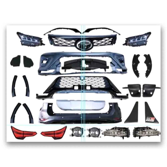 Toyota Fortuner Type 4 To Gx Body Kit
