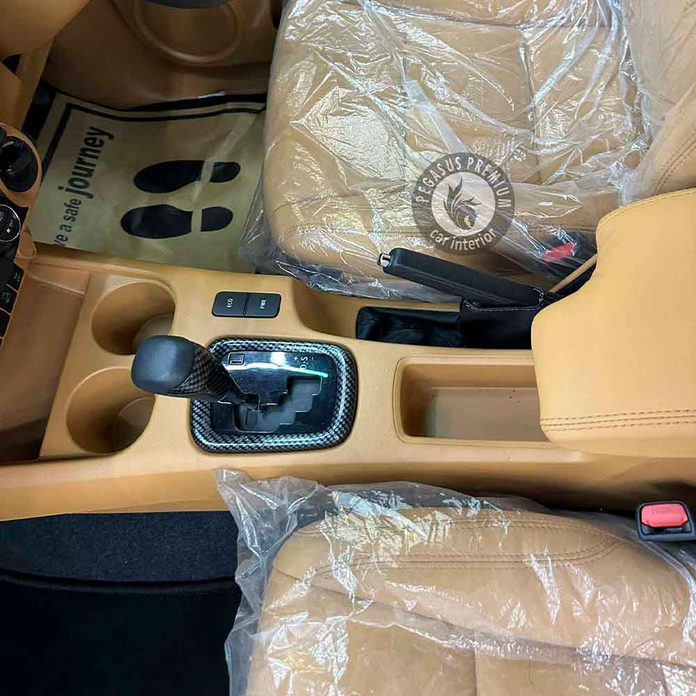 Toyota Hilux Interior Modification in Tan - Pegasus Premium