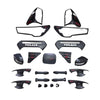 Toyota Hilux Matte Black Combo Kit (Set Of 7 Items)