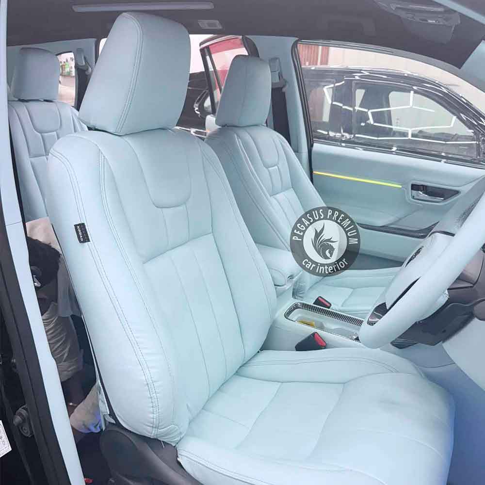 Toyota Innova Hycross Interior Modification in Blue - Pegasus Premium