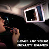 Vanitify Car LED Make Up Mirror | Three Light Modes | Portable