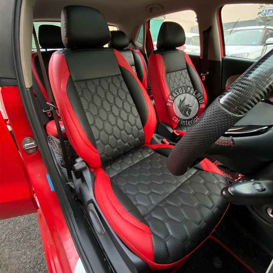 Volkswagen Polo Interior Modification in Red & Black - Pegasus Premium
