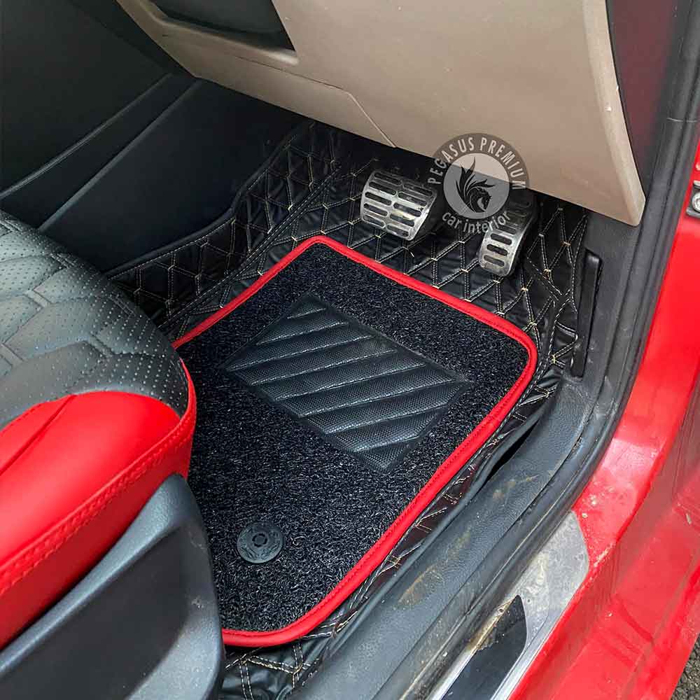 Volkswagen Polo Interior Modification in Red & Black - Pegasus Premium