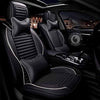 Car Seat Cover in Black White Pegasus Premium