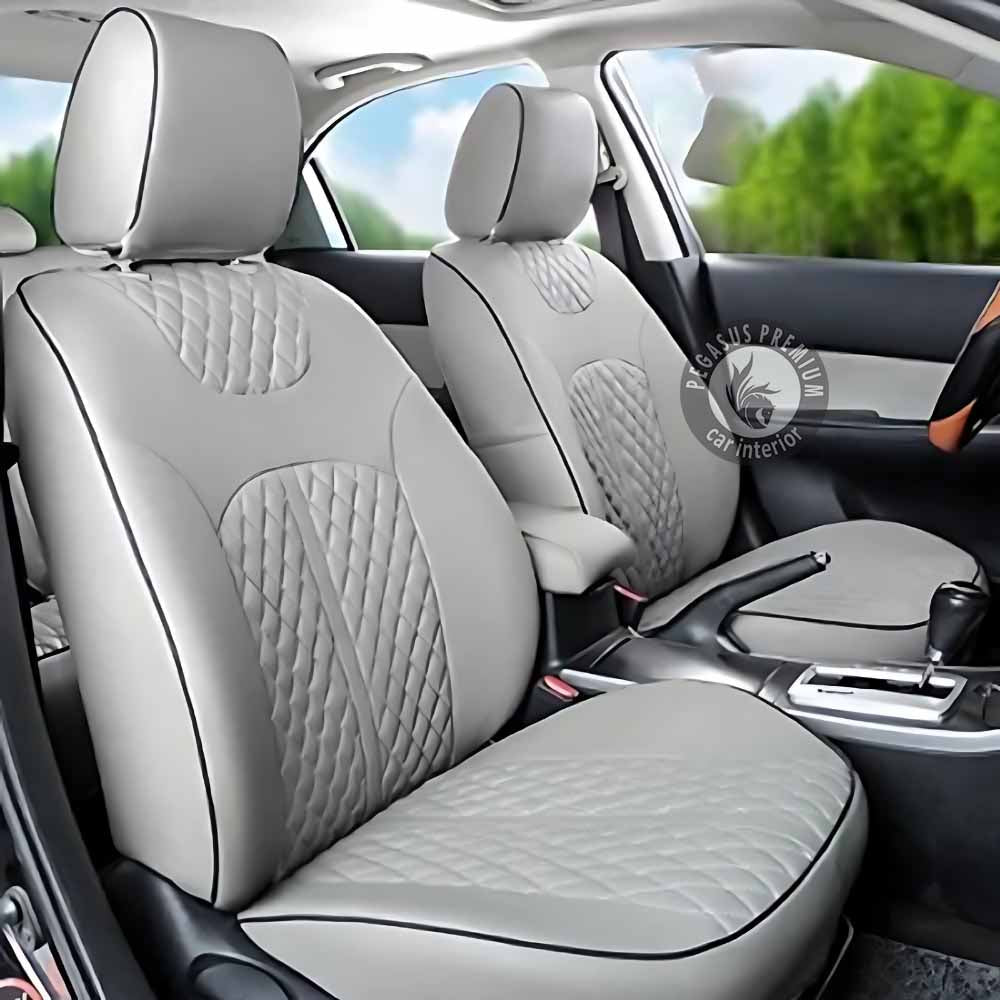 Hyundai I20 Seat Cover in Grey Pegasus Premium