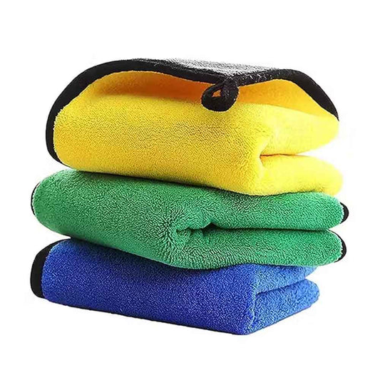 Microfiber Cloth for Car Cleaning Set Of 3 Pcs