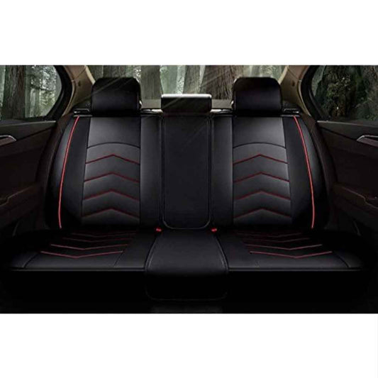 Car Seat Cover in Black Red Pegasus Premium