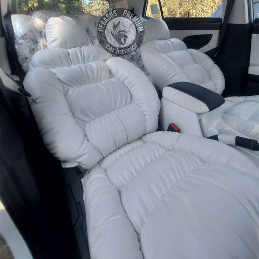 Ultra Comfort Seat Covers For All Cars in White. Pegasus Premium