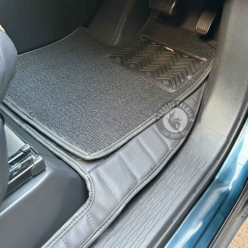 Car Premium Floor Mats in Black Tan Pegasus Premium