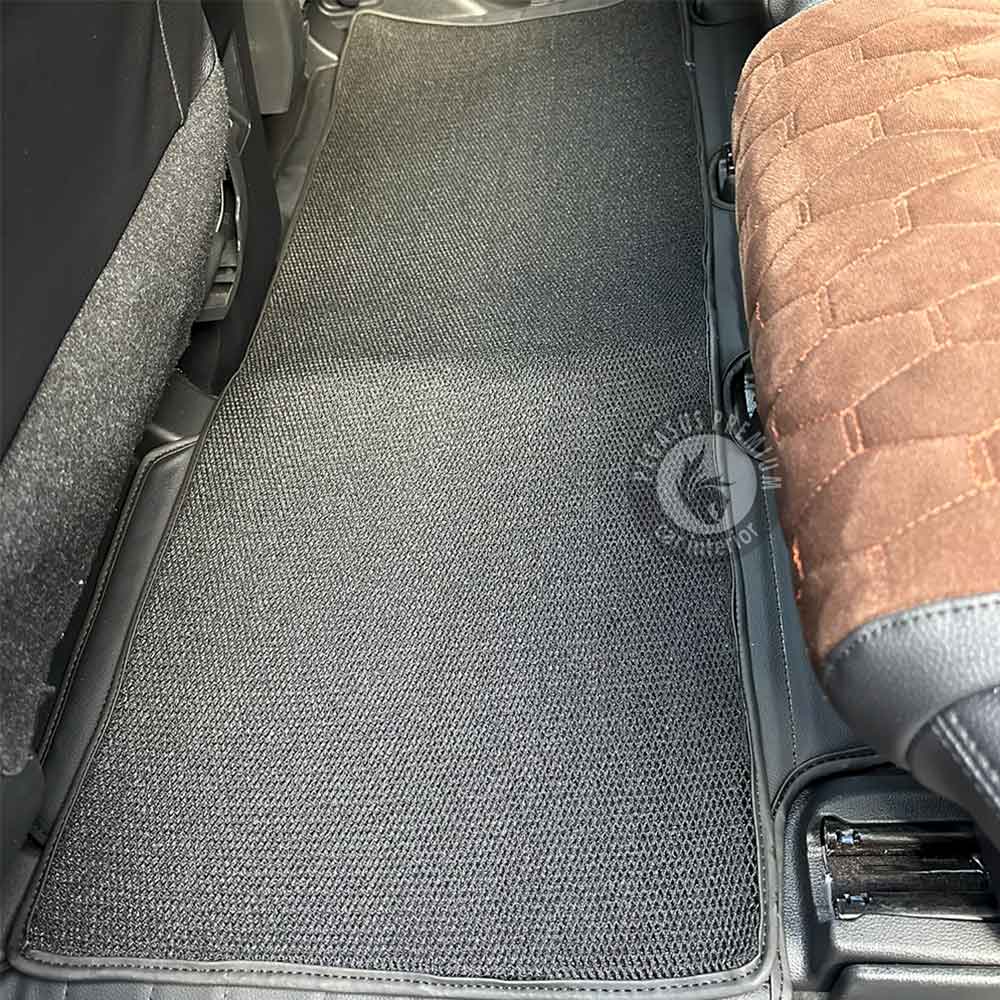 Car Premium Floor Mats in Black Brown Pegasus Premium